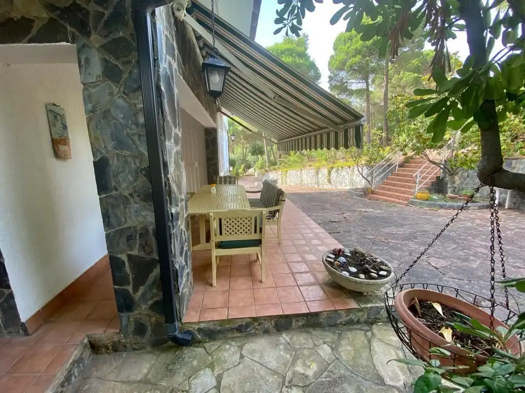 Terrassa de Casa o xalet en venda en Lloret de Mar amb Aire condicionat, Calefacció i Jardí privat
