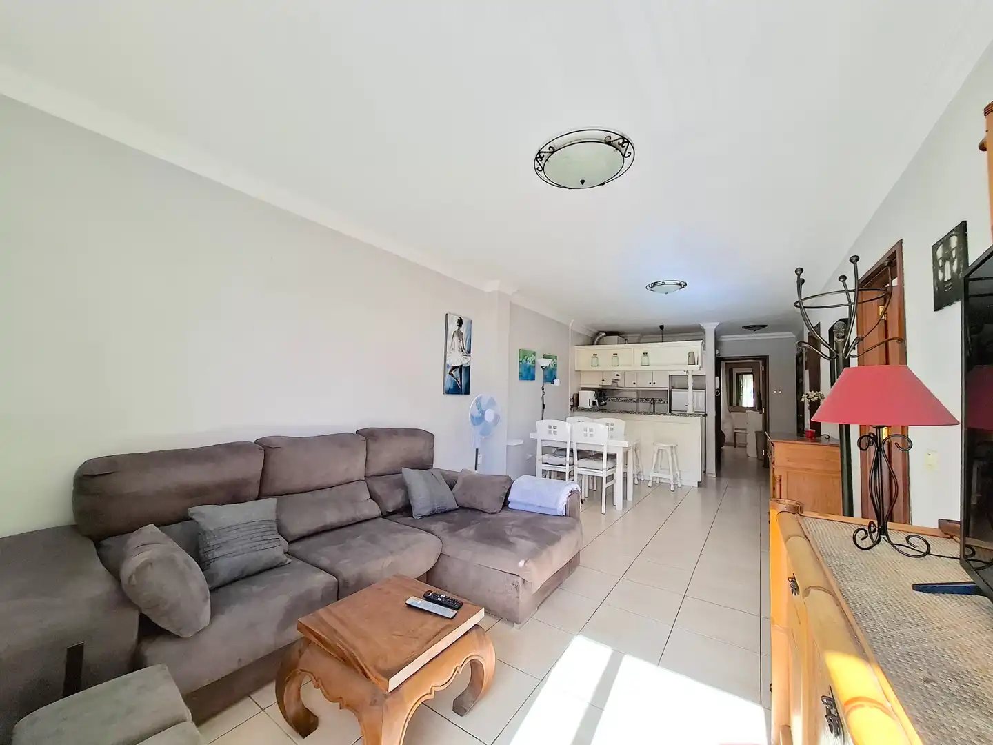 Sala de estar de Piso en venta en Los Realejos con Terraza y Amueblado