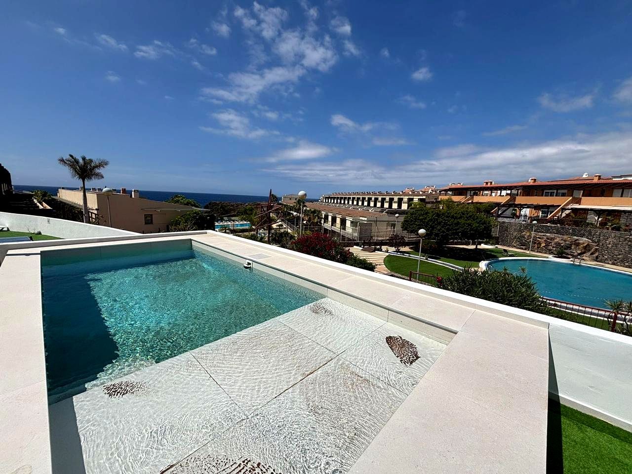 Piscina de Casa o xalet de lloguer en San Miguel de Abona amb Aire condicionat, Jardí privat i Terrassa