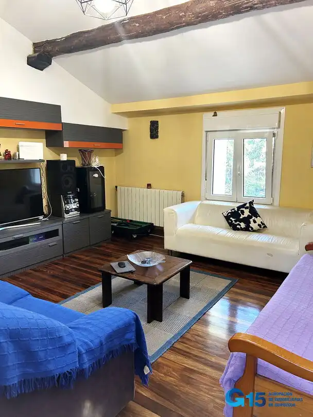 Sala de estar de Piso en venta en Arano, Navarra