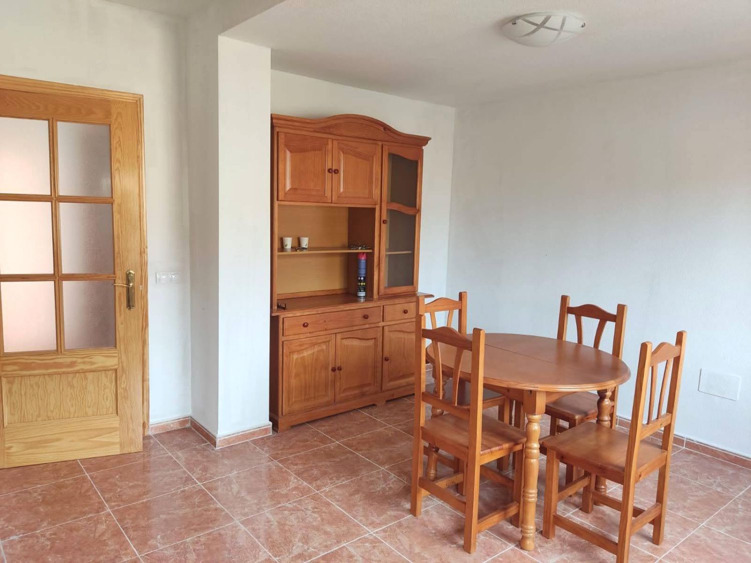 Menjador de Casa adosada en venda en Daimiel amb Calefacció i Terrassa