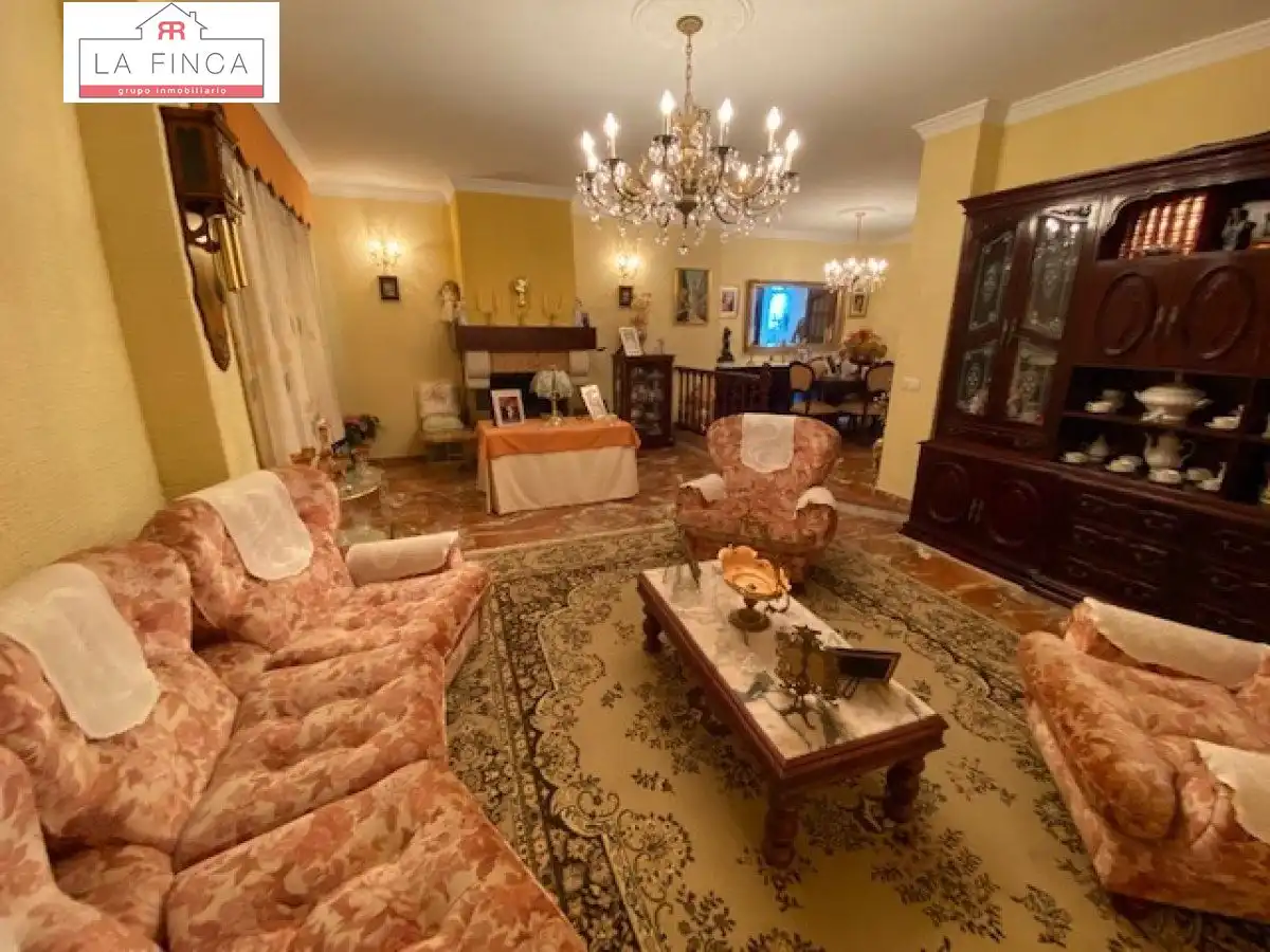 Living room of Houses for sale in Málaga  with Private garden, Terrace and Storage room