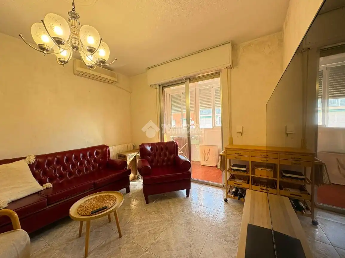 Wohnzimmer von Wohnung zum Verkauf in Getafe mit Klimaanlage, Heizung und Terrasse