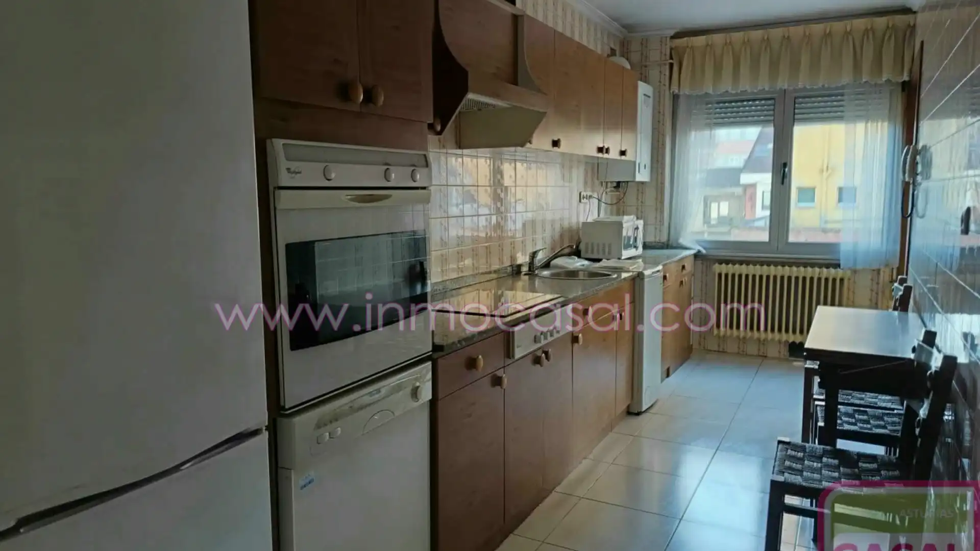 Cocina de Piso en venta en Langreo con Calefacción, Trastero y Amueblado