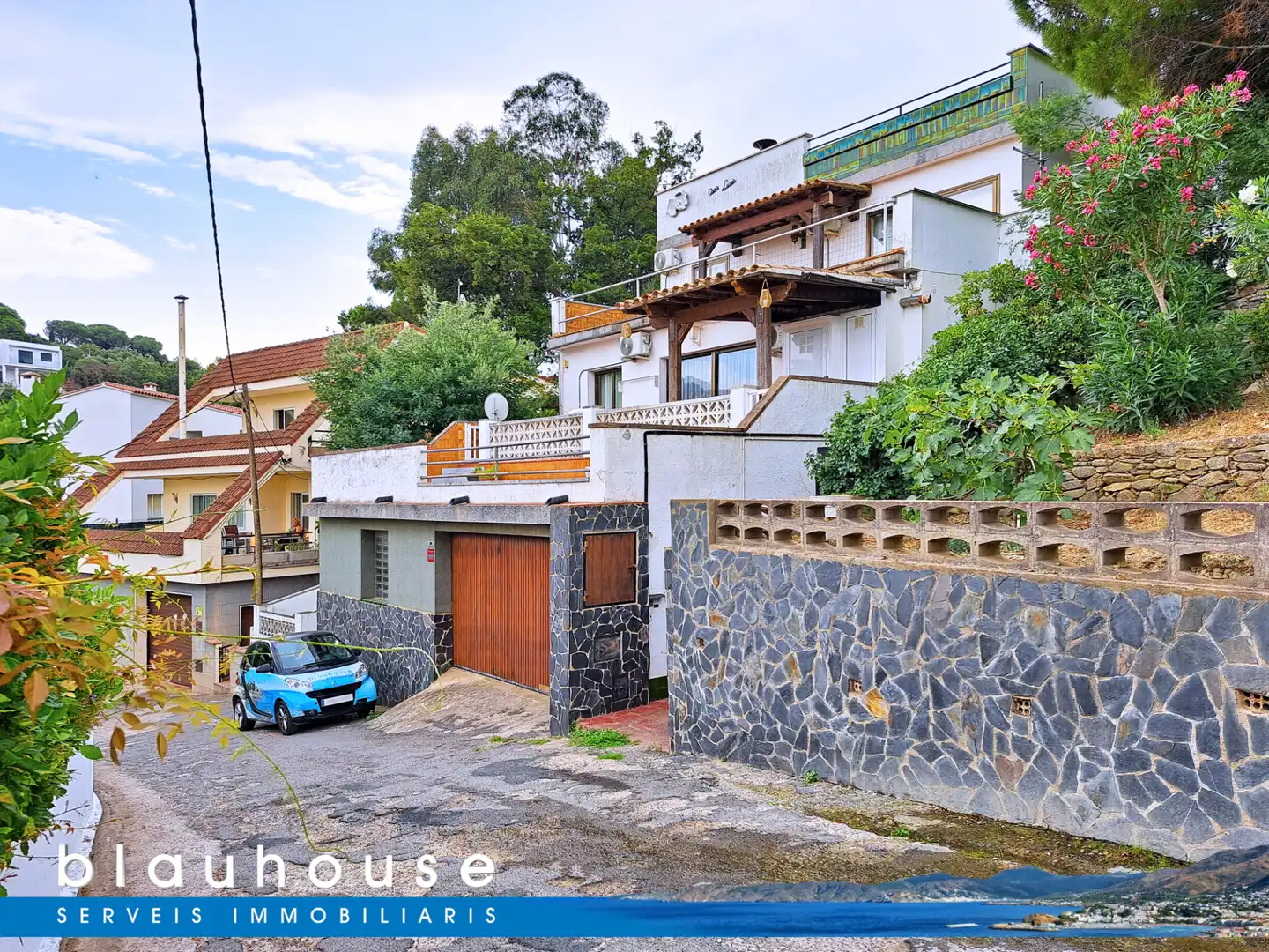 Vista exterior de Apartamento en venta en Llançà con Aire acondicionado, Jardín privado y Terraza