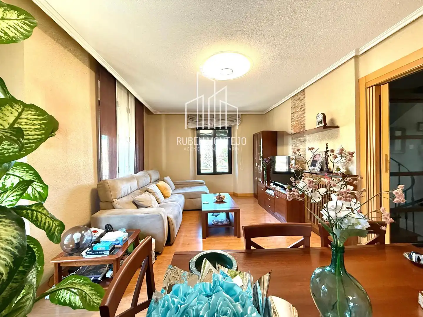 Wohnzimmer von Einfamilien-Reihenhaus zur Miete in Salamanca mit Heizung, Terrasse und Abstellraum