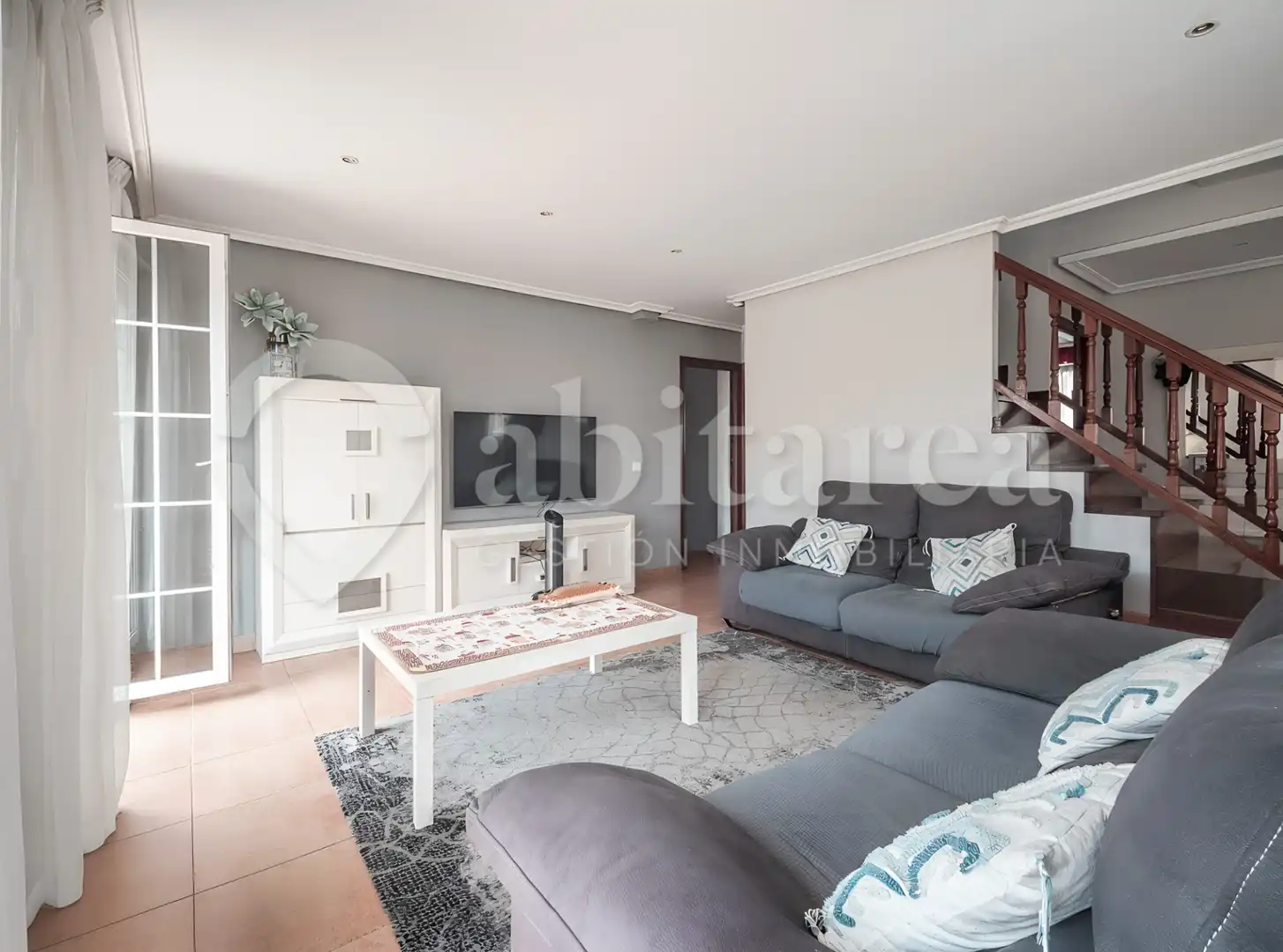 Living room of Houses for sale in Castañeda  with Heating, Private garden and Parquet flooring