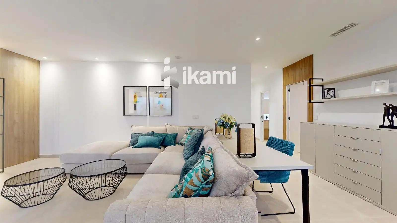 Living room of Houses for sale in Finestrat  with Air Conditioner, Heating and Swimming Pool
