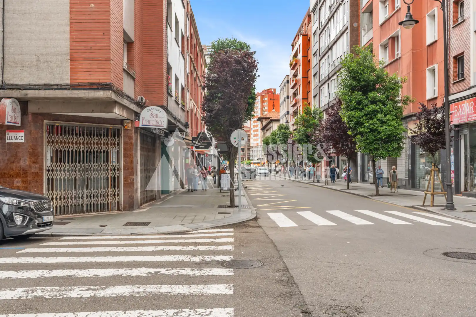 Vista exterior de Piso en venta en Gijón  con Calefacción, Amueblado y Horno