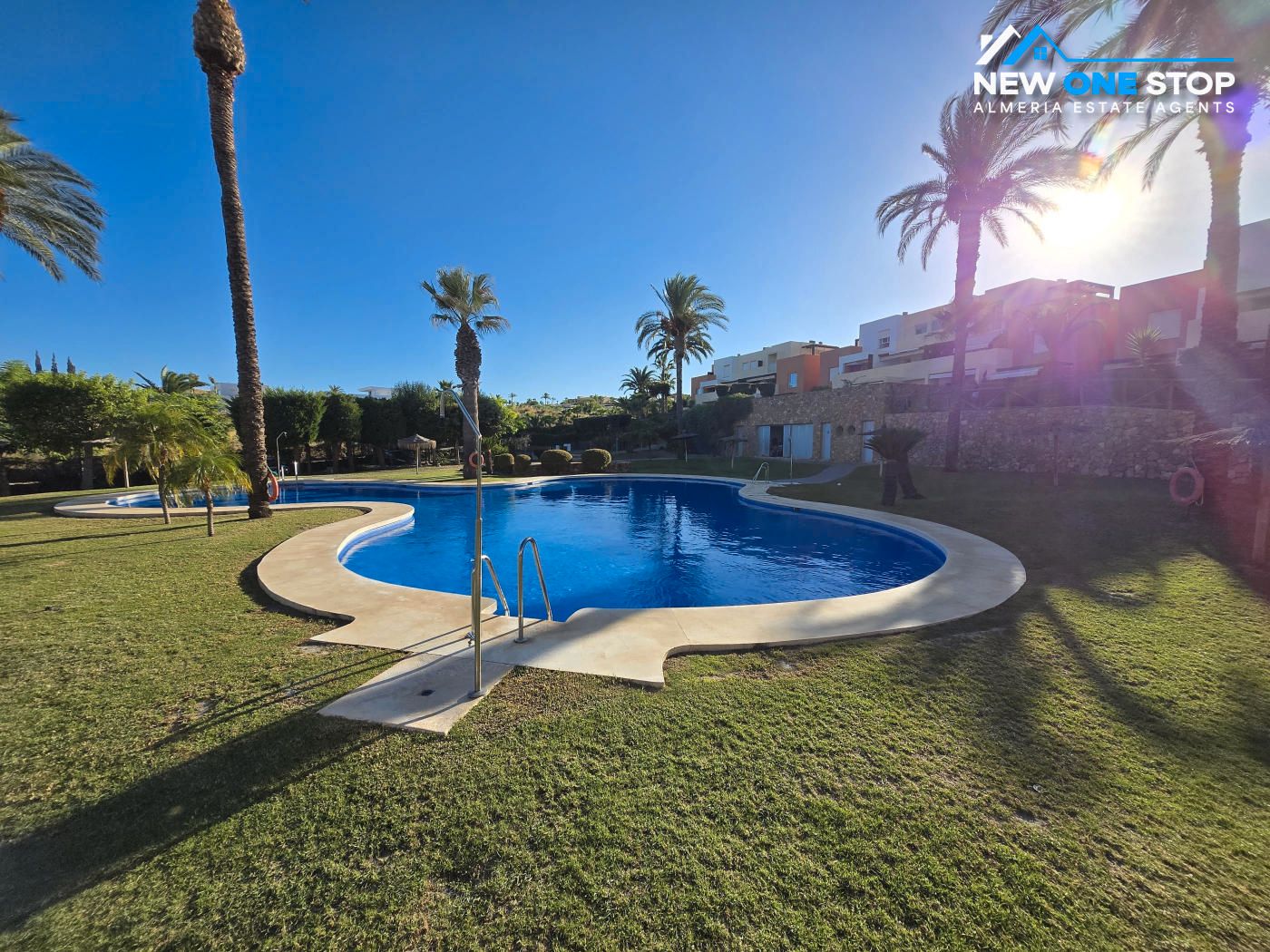 Swimming pool of House or chalet for sale in Vera  with Air Conditioner, Heating and Private garden