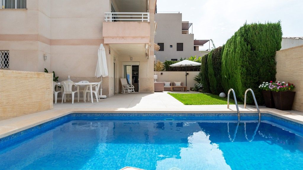 Swimming pool of Duplex for sale in  Palma de Mallorca  with Heating, Private garden and Terrace