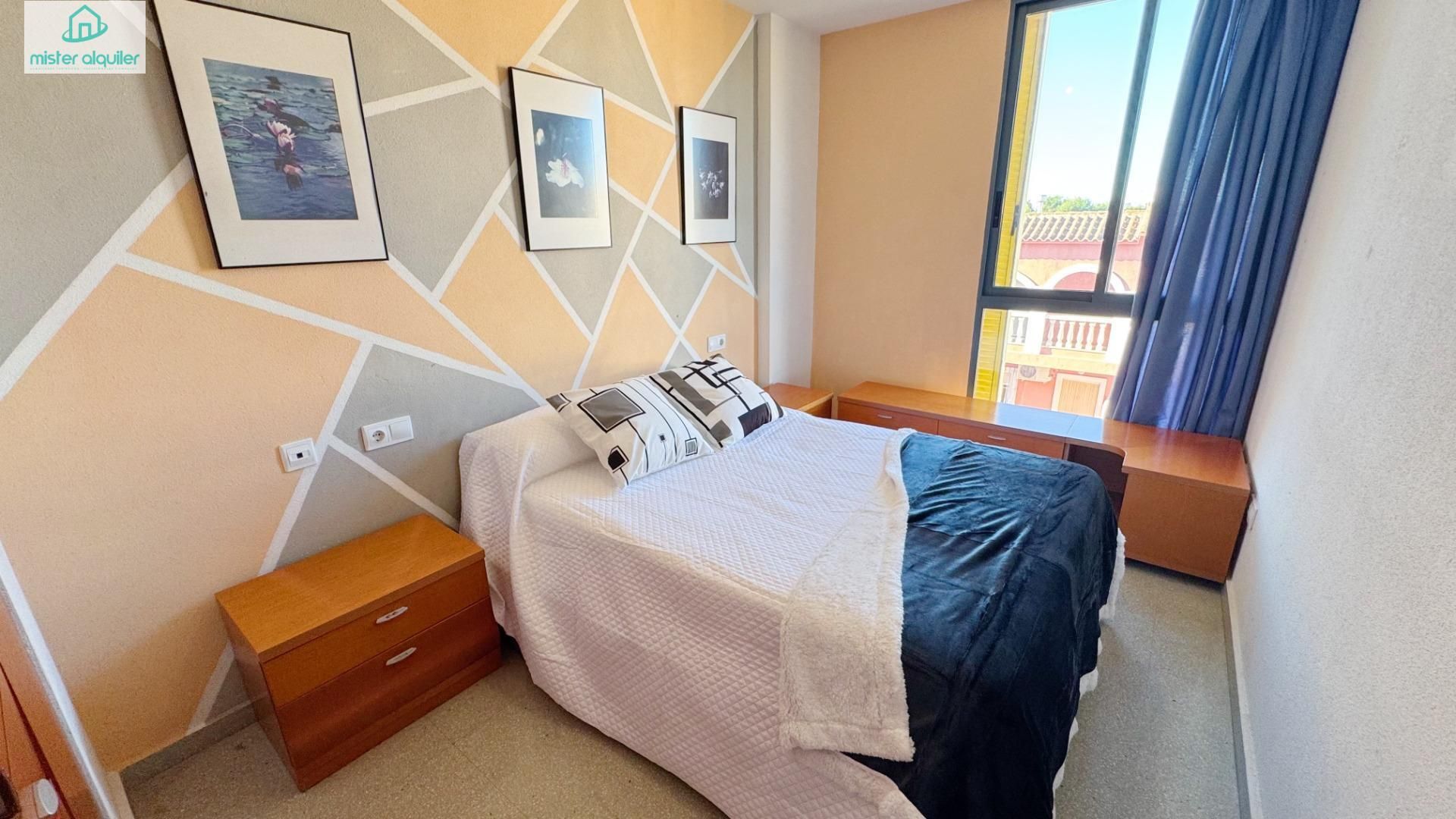 Bedroom of Apartment to rent in El Campello  with Air Conditioner, Heating and Terrace