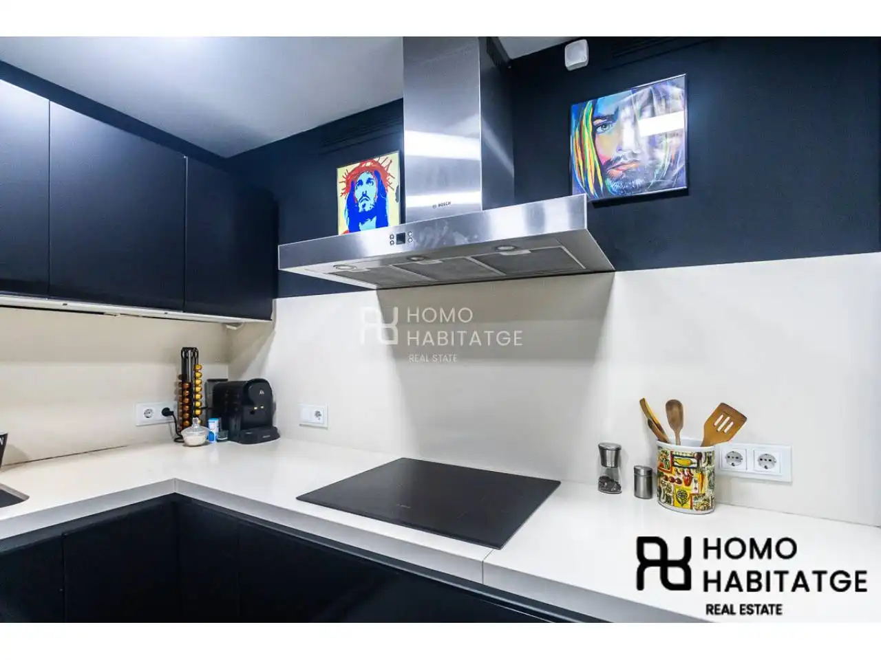 Cocina de Casa o chalet en venta en Sabadell con Aire acondicionado, Calefacción y Terraza