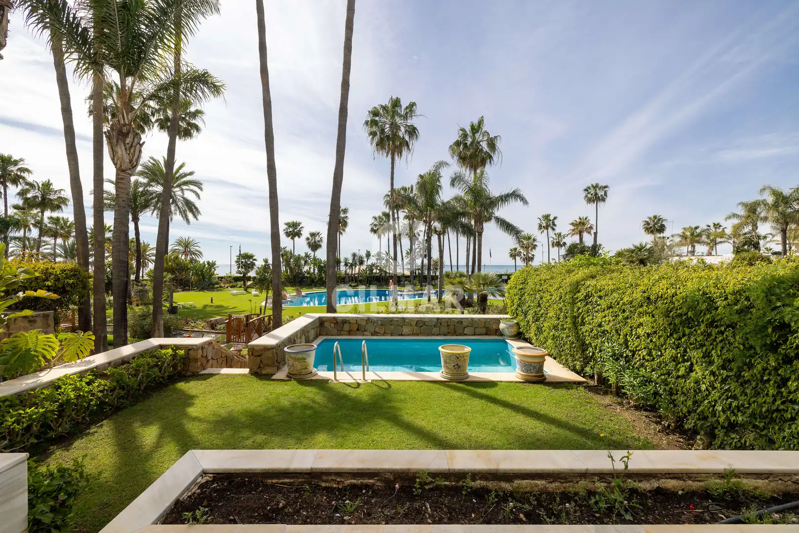 Jardín de Apartamento en venta en Marbella con Calefacción, Jardín privado y Trastero