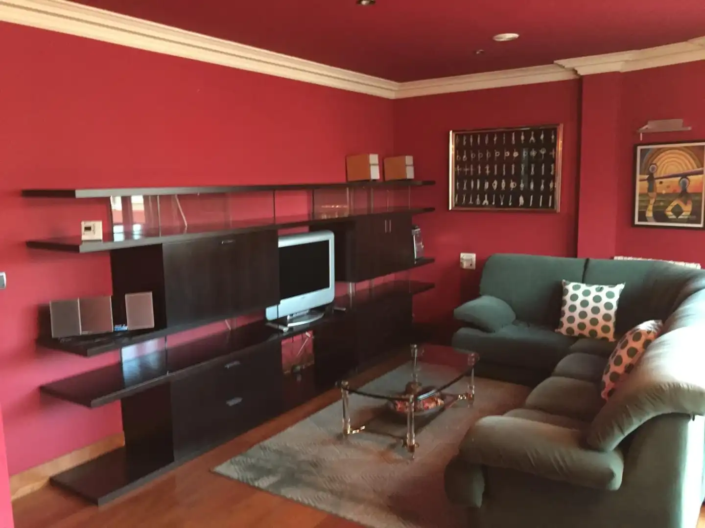 Sala de estar de Piso de alquiler en Vilagarcía de Arousa con Calefacción, Amueblado y Horno