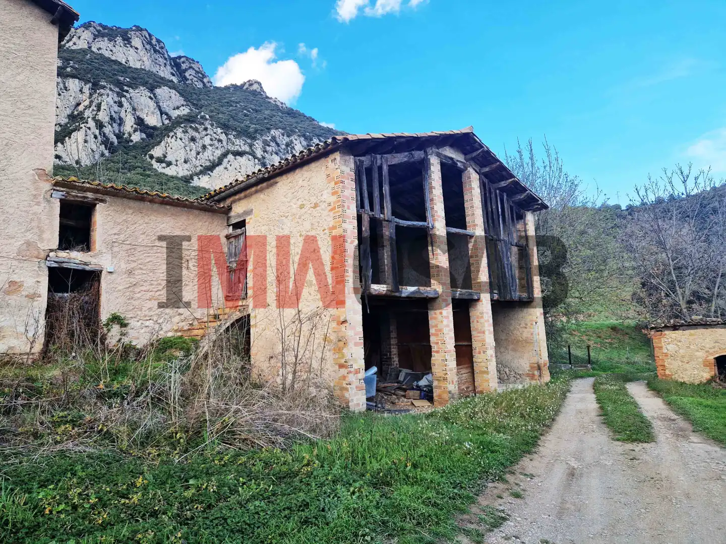 Vista exterior de Finca rústica en venta en Berga con Jardín privado