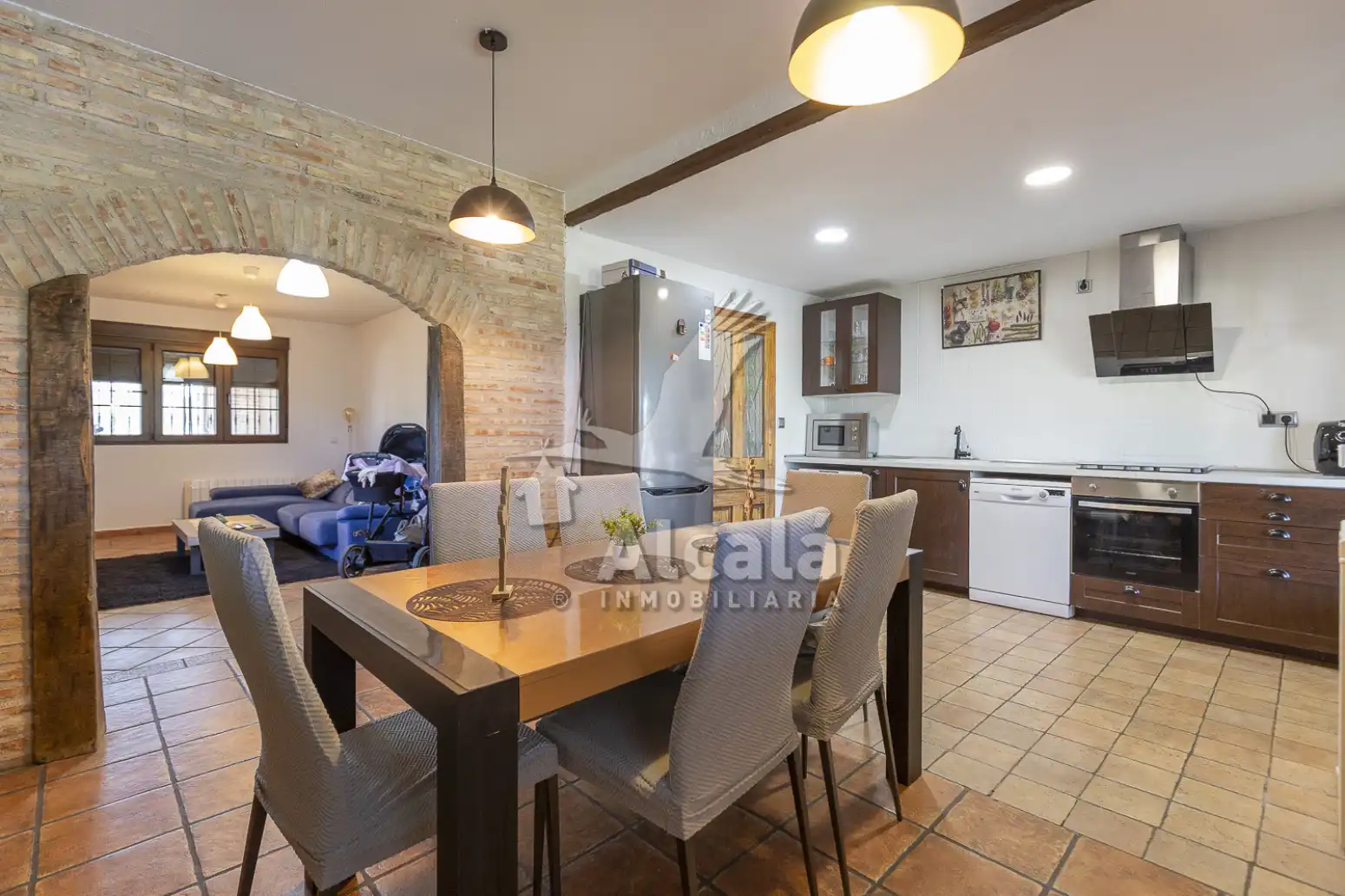 Kitchen of Houses for sale in Matarrubia  with Heating and Swimming Pool