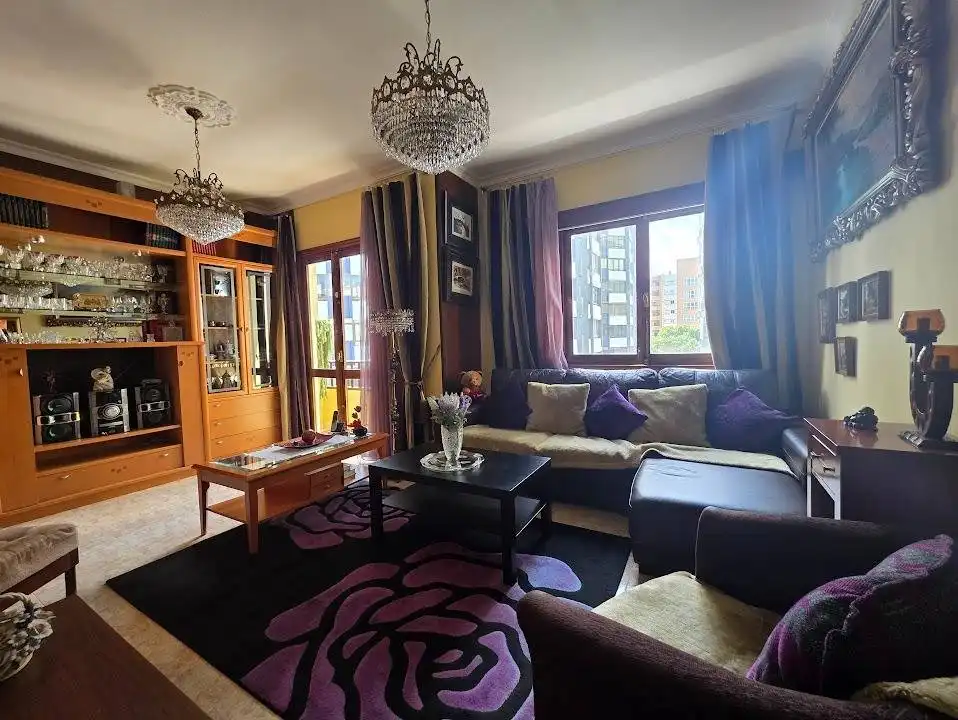 Sala d'estar de Pis en venda en Las Palmas de Gran Canaria amb Aire condicionat, Calefacció i Jardí privat