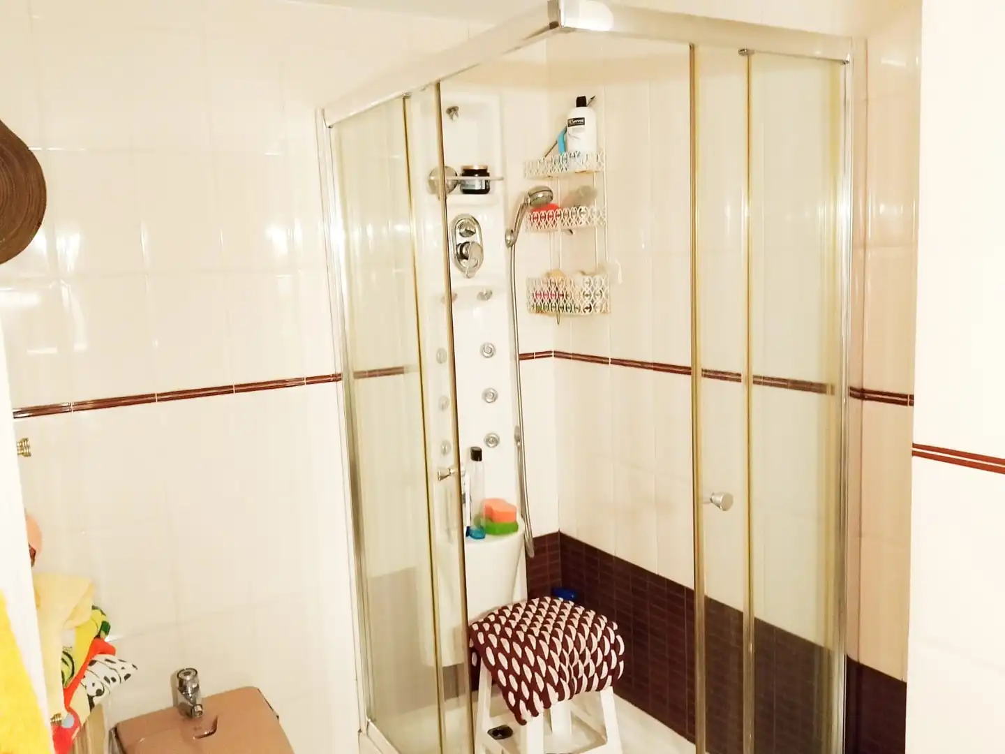 Badezimmer von Wohnungen zum Verkauf in Calpe / Calp mit Klimaanlage, Heizung und Privatgarten