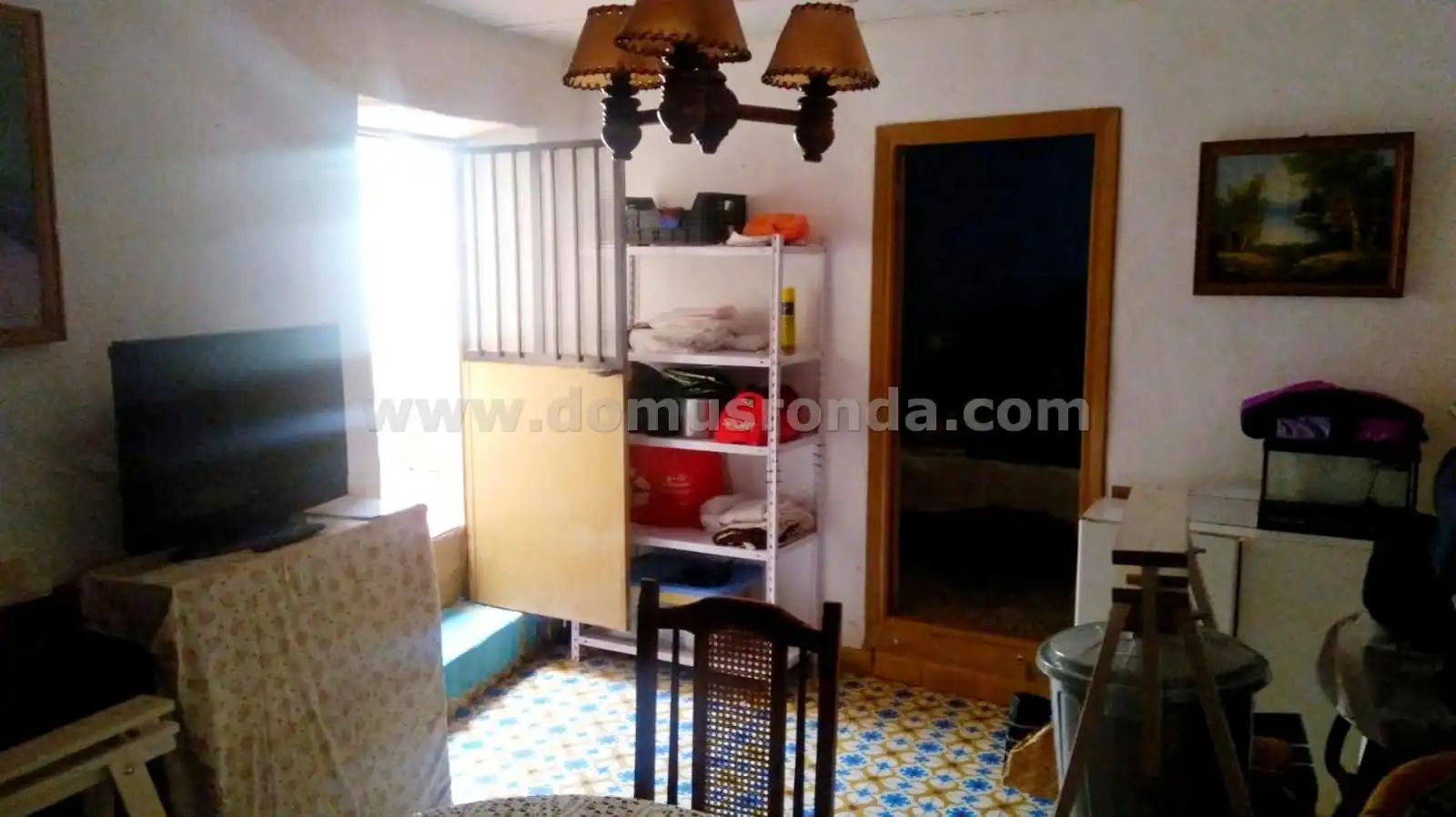 Sala de estar de Casa o chalet en venta en Montejaque con Terraza