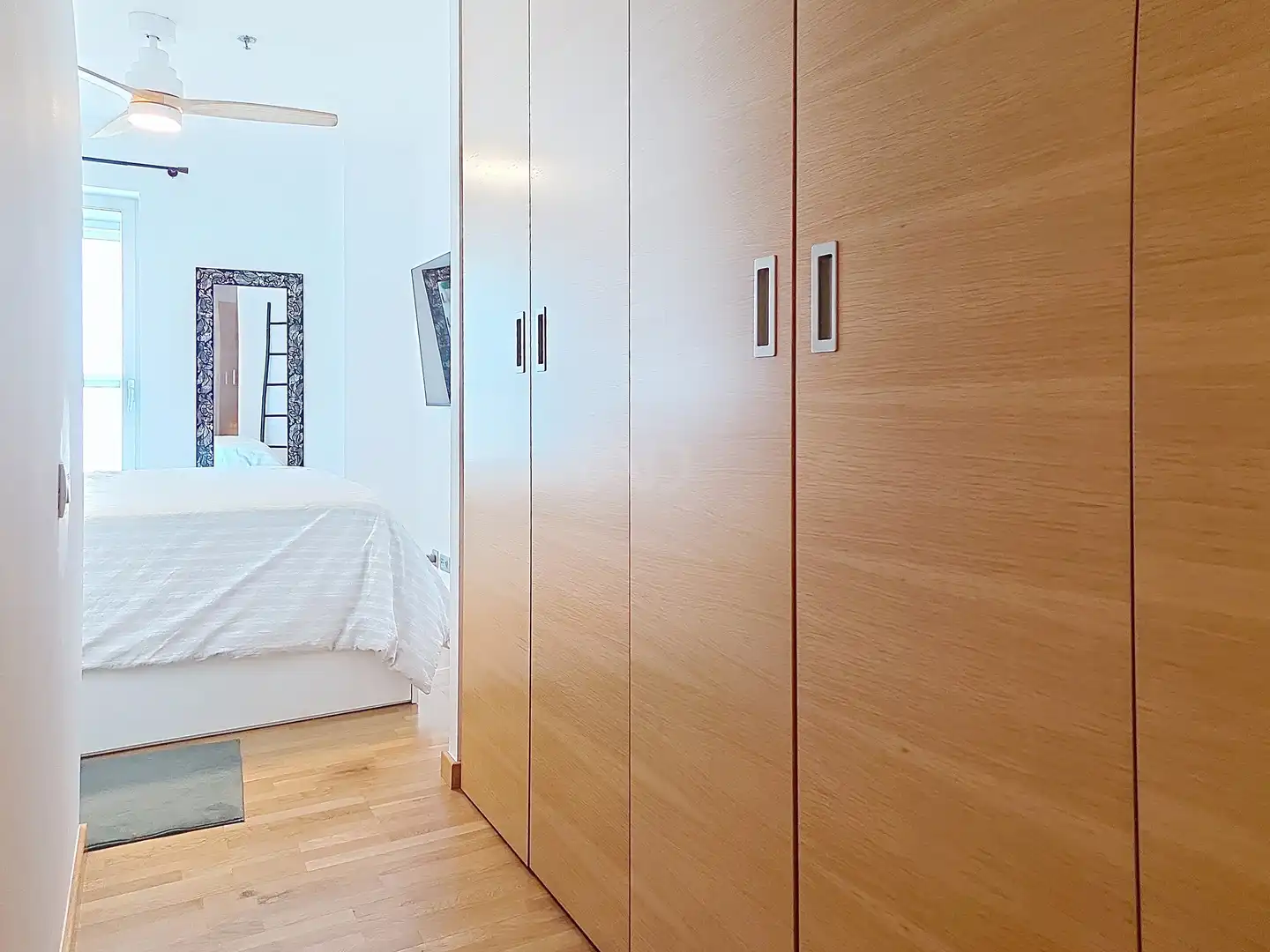 Bedroom of Flat for sale in L'Hospitalet de Llobregat  with Air Conditioner and Terrace