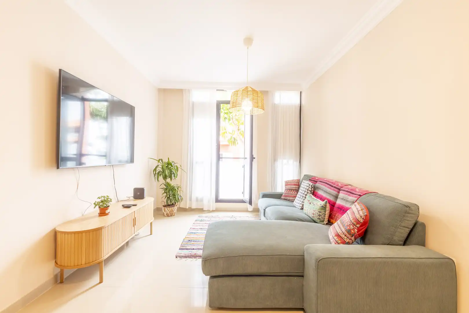 Wohnzimmer von Wohnung zur Miete in Puerto de la Cruz mit Terrasse und Möbliert