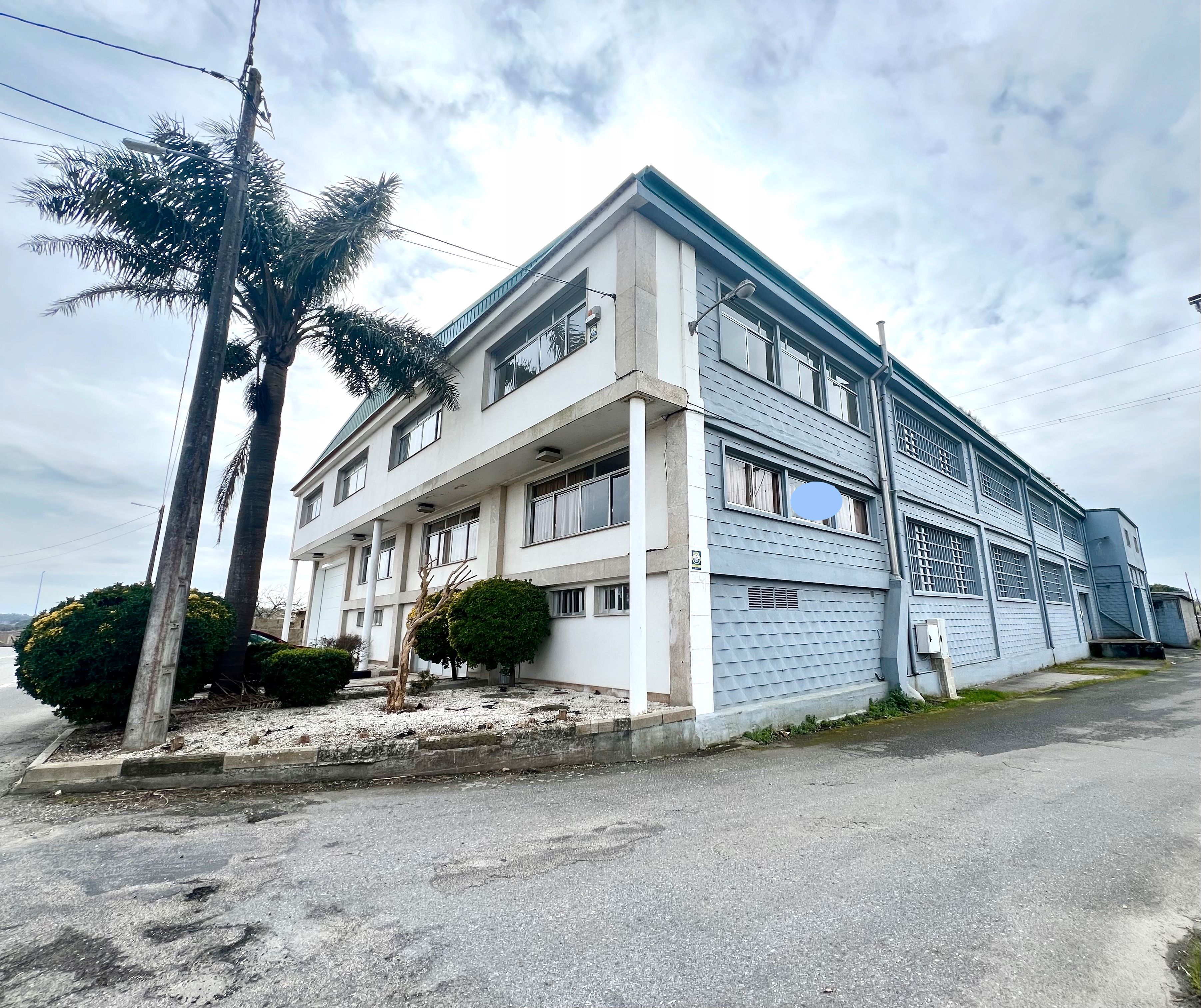 Exterior view of Industrial buildings for sale in Meaño