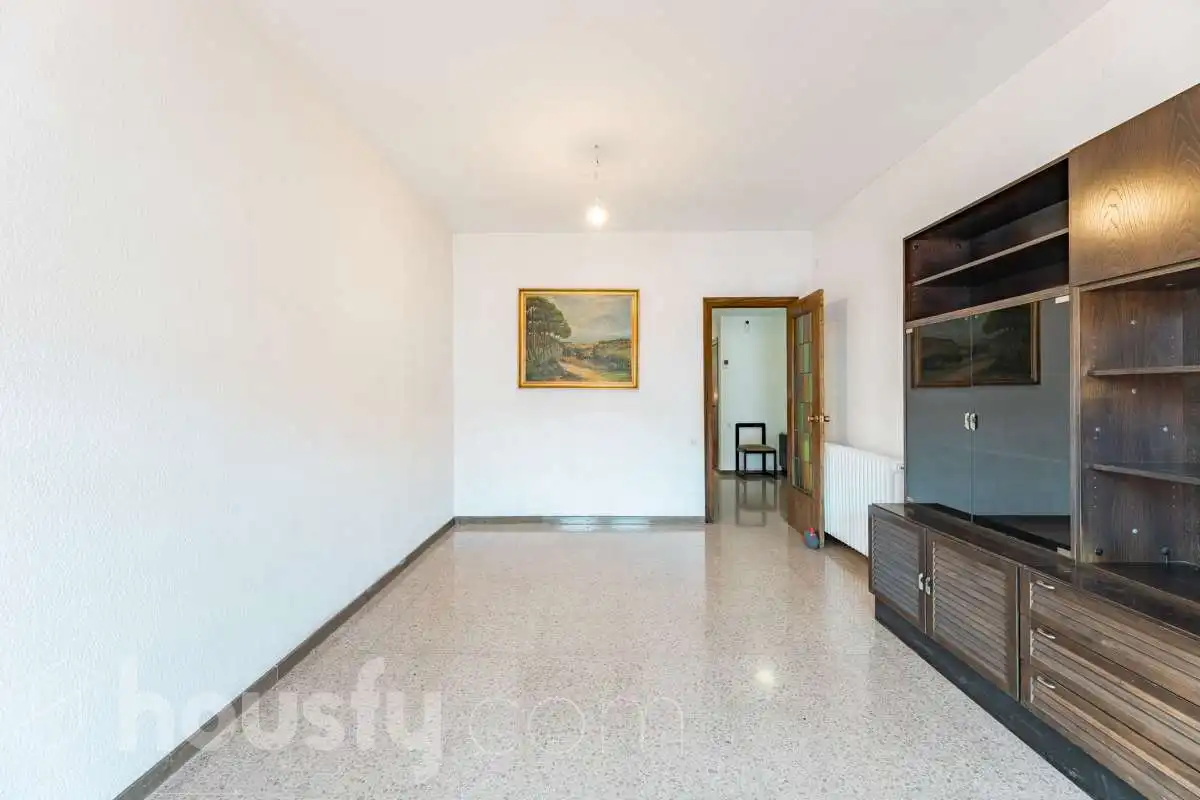 Sala d'estar de Pis en venda en Barcelona amb Aire condicionat, Calefacció i Terrassa