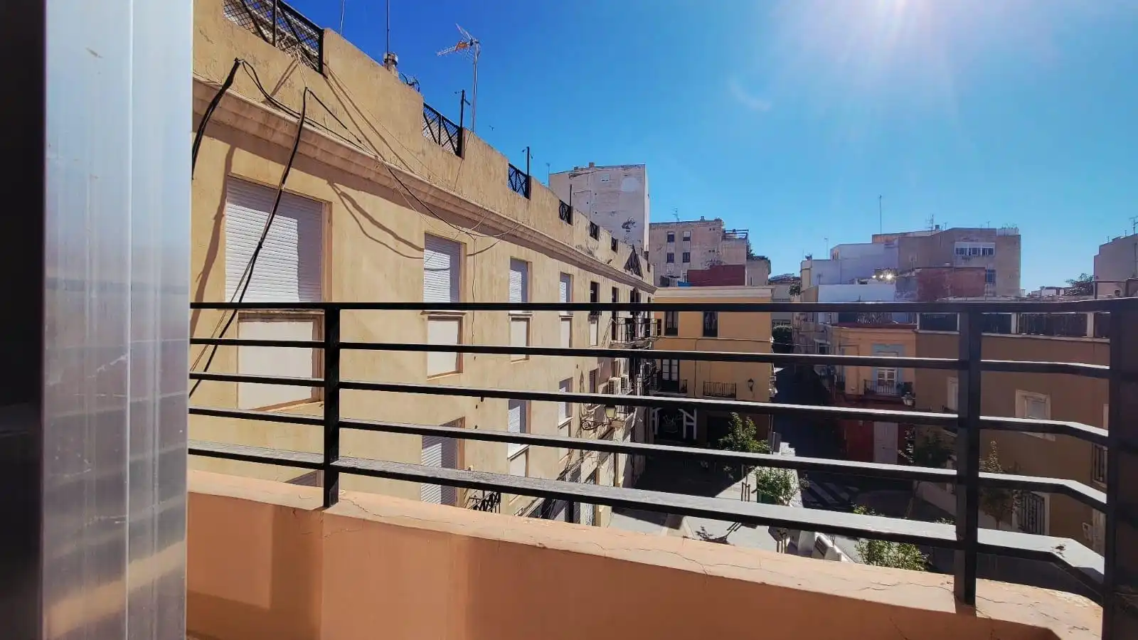 Exterior view of Flat for sale in Almería  with Terrace and Furnished