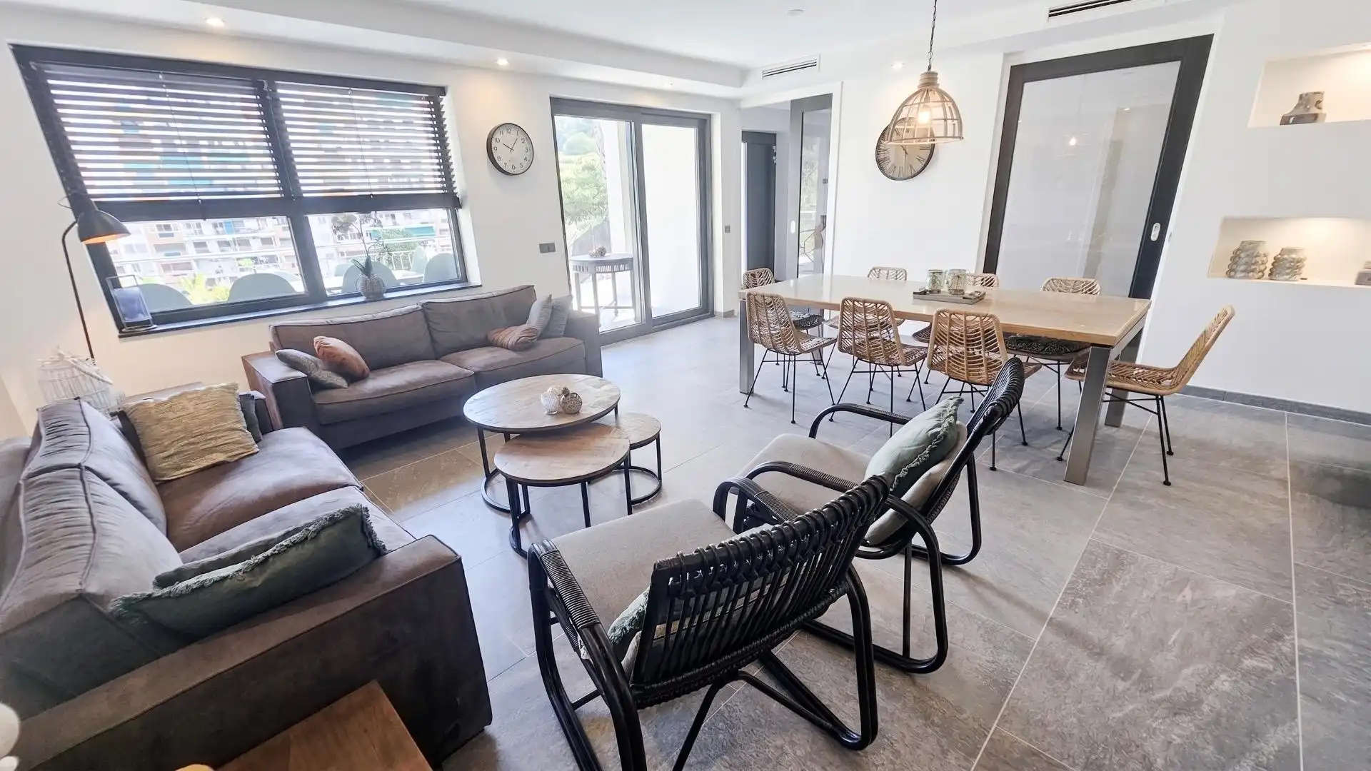 Sala de estar de Casa o chalet en venta en Calella con Aire acondicionado, Calefacción y Terraza
