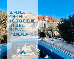 Exterior view of House or chalet for sale in Villalbilla  with Heating, Private garden and Swimming Pool