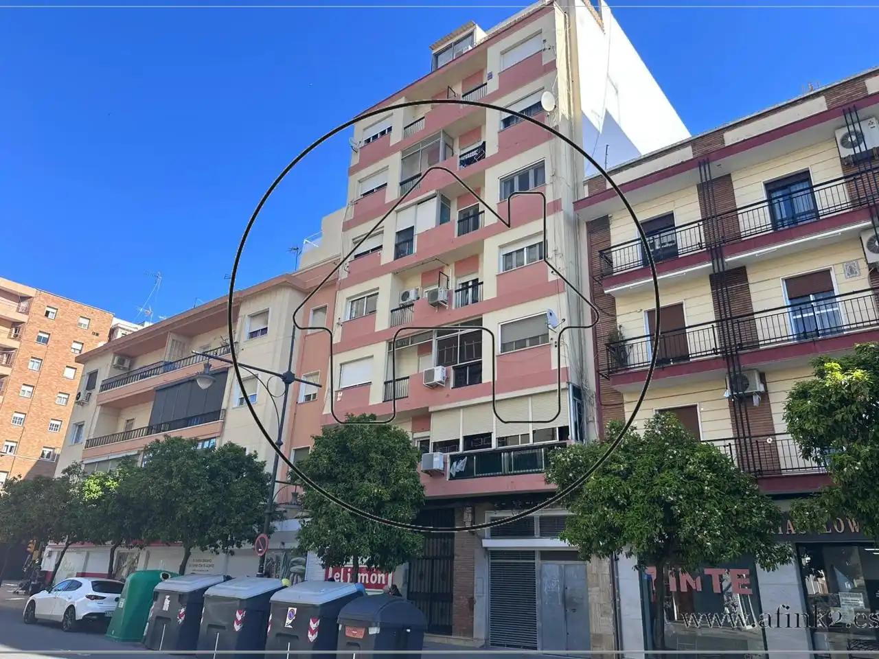 Vista exterior de Piso en venta en Huelva con Amueblado