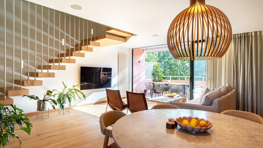 Sala d'estar de Dúplex en venda en  Palma de Mallorca amb Aire condicionat, Calefacció i Terrassa
