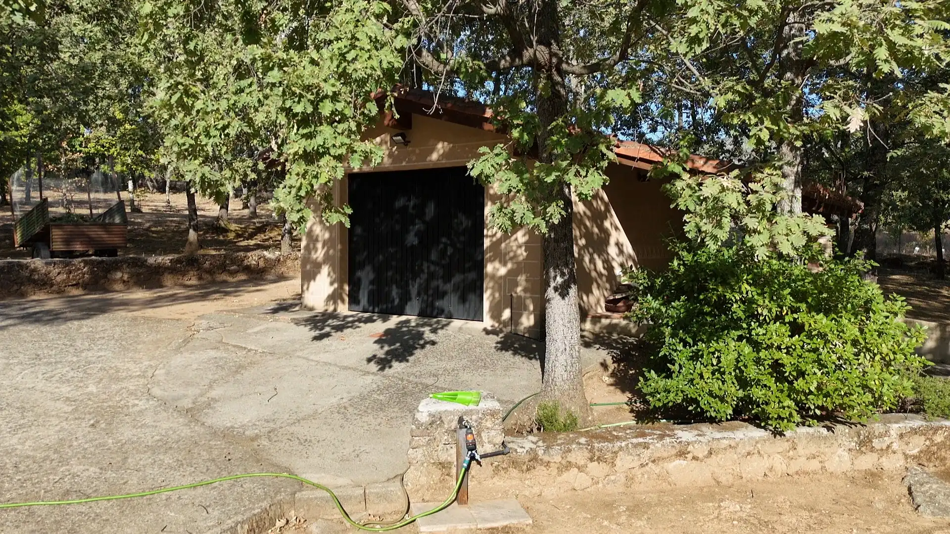 Vista exterior de Casa o chalet en venta en Cuacos de Yuste con Aire acondicionado, Calefacción y Jardín privado