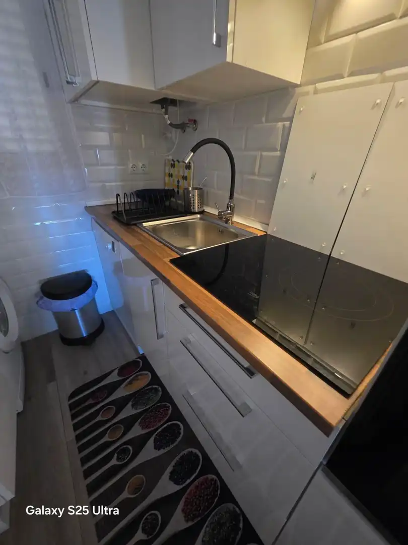 Kitchen of Flat for sale in Benidorm  with Private garden, Furnished and Balcony