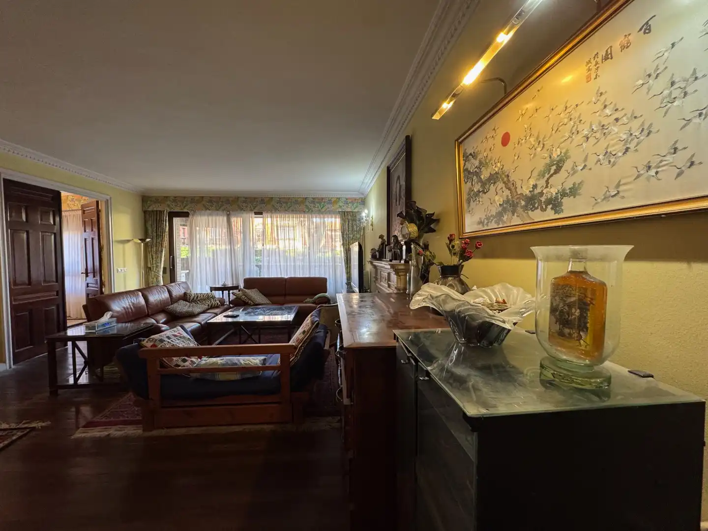 Sala de estar de Piso en venta en Getxo  con Calefacción, Terraza y Trastero