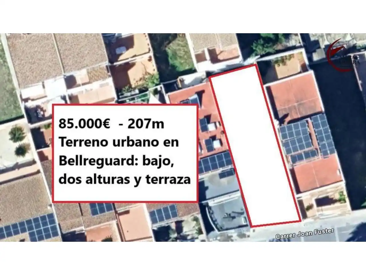 Terreny residencial en venda a Calle Joan Fuster