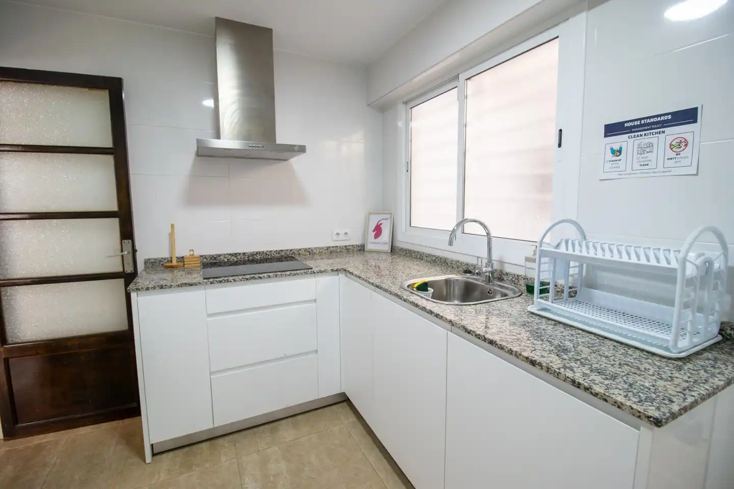 Kitchen of Flat for rent in Valencia  with Terrace and Furnished