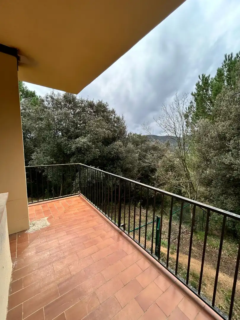 Terrassa de Casa o xalet en venda en Sant Aniol de Finestres amb Aire condicionat, Calefacció i Jardí privat