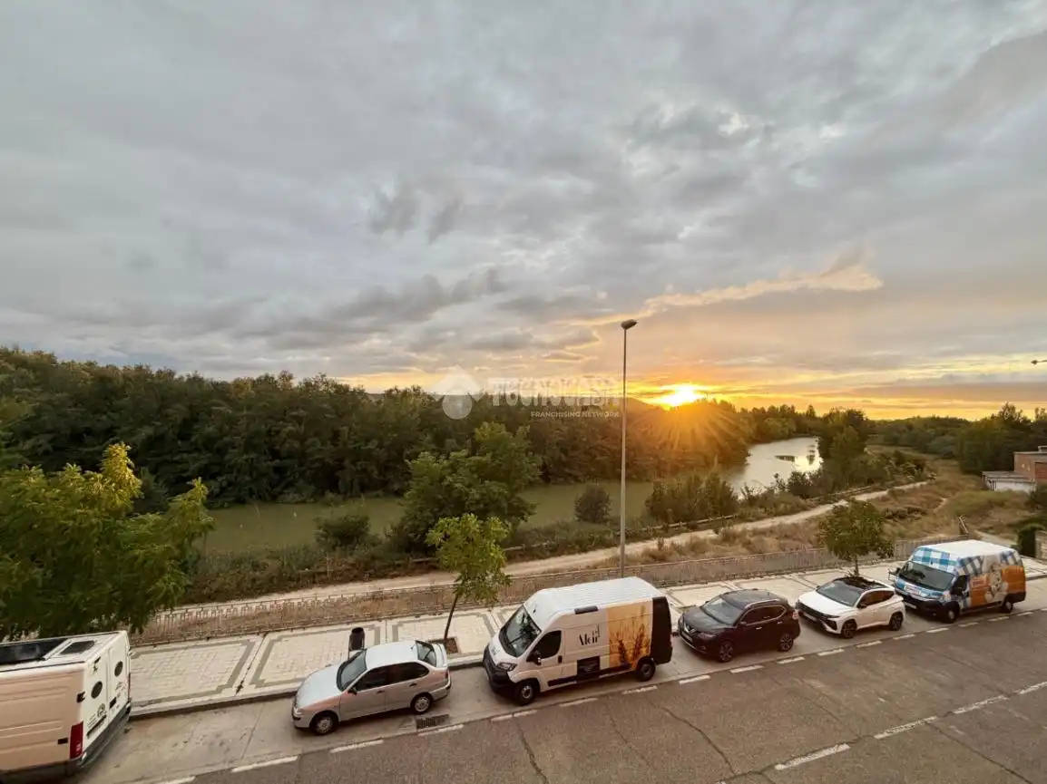 Parking of Flat for sale in Palencia  with Heating, Terrace and Storage room