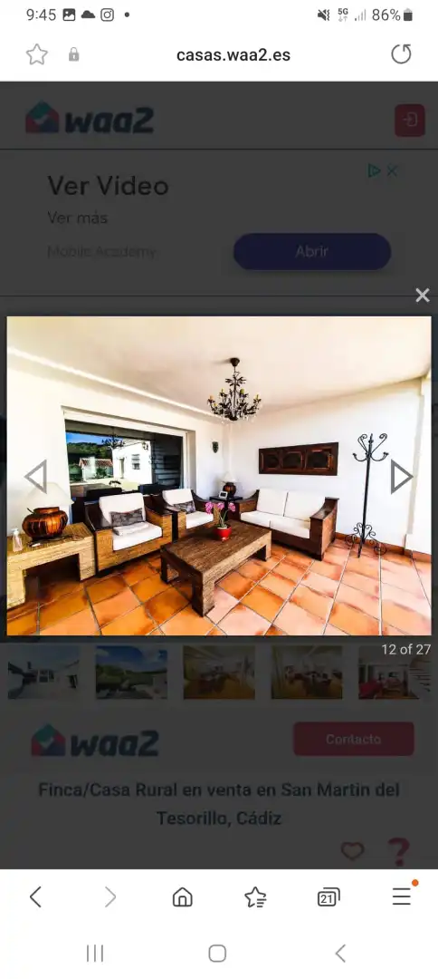 Terrace of Land for sale in Algeciras