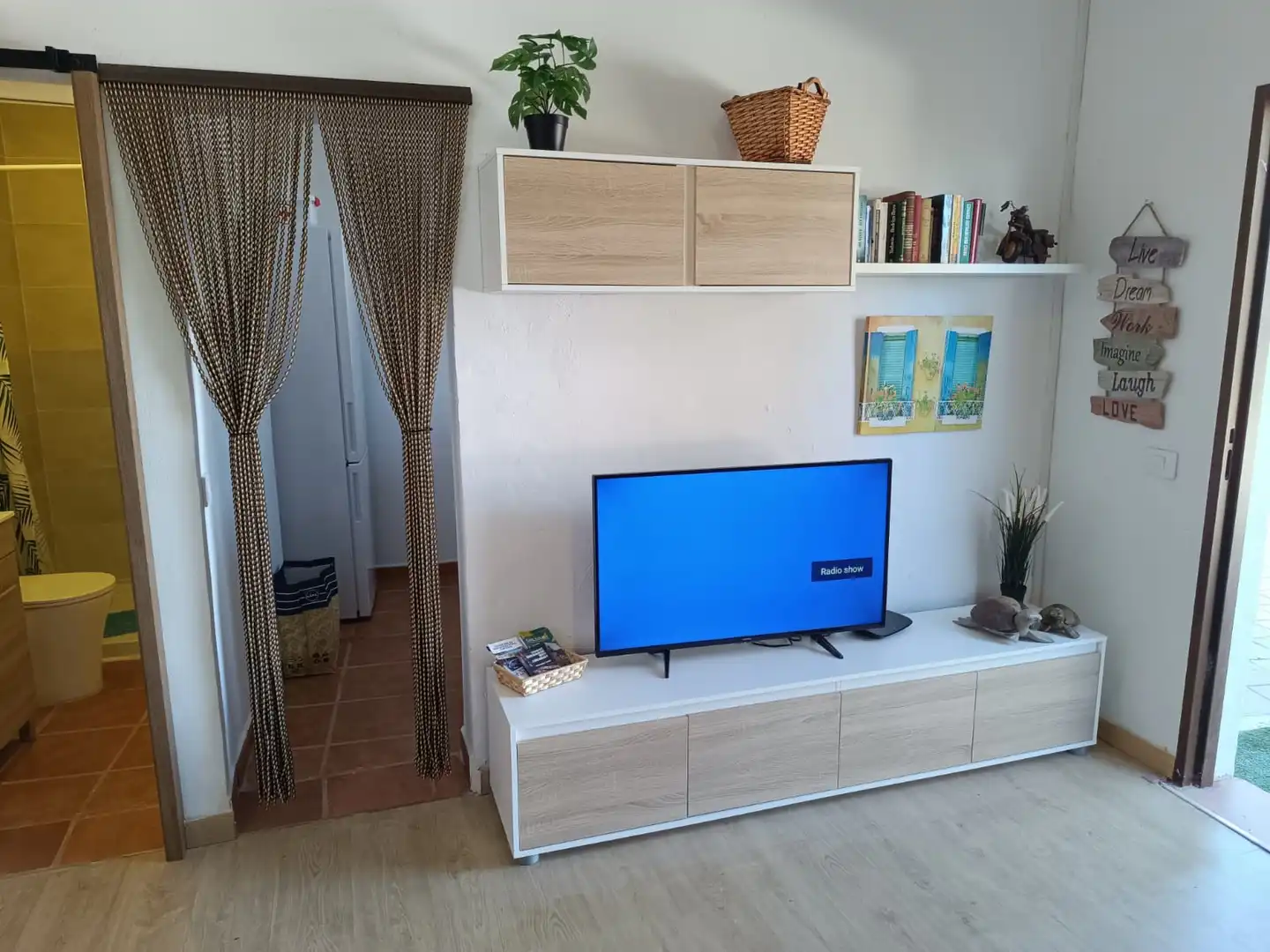 Sala de estar de Casa o chalet de alquiler en Gáldar con Terraza, Amueblado y Horno