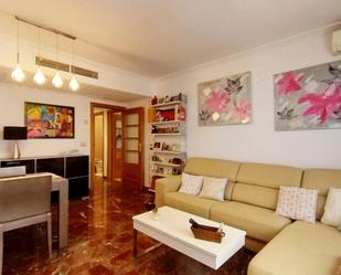 Living room of Flat for sale in  Valencia Capital  with Air Conditioner, Heating and Terrace