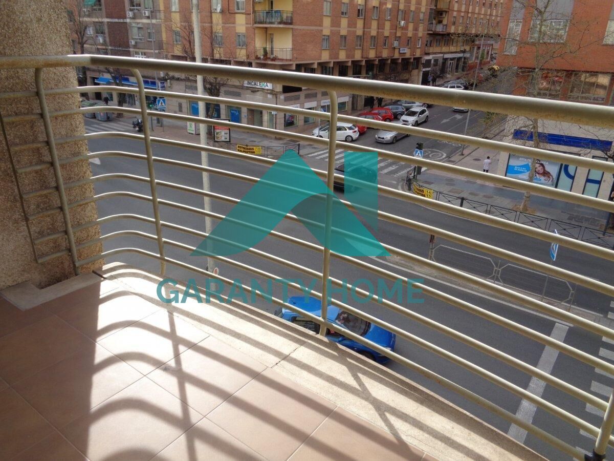 Balcony of Apartment to rent in Cáceres Capital  with Air Conditioner, Heating and Terrace