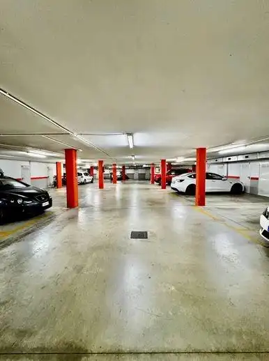 Parking of Flat for sale in Igualada  with Parquet flooring, Terrace and Storage room