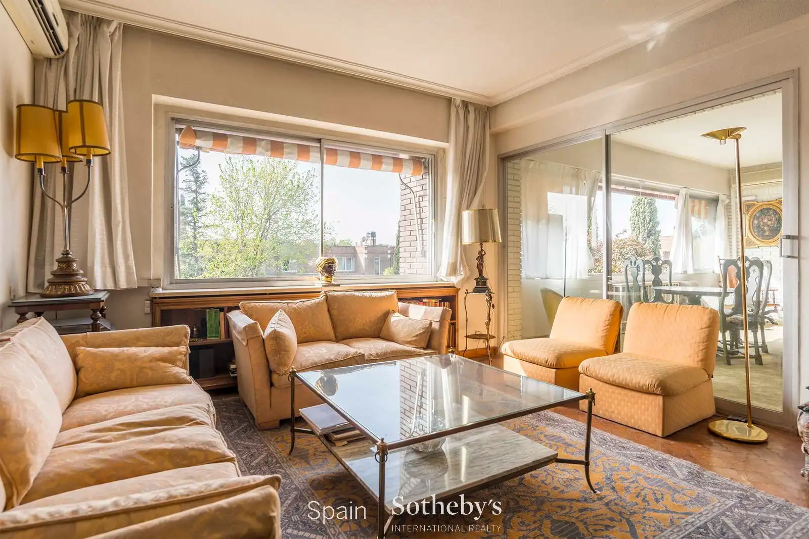 Sala de estar de Apartamento en venta en Madrid con Aire acondicionado, Calefacción y Jardín privado