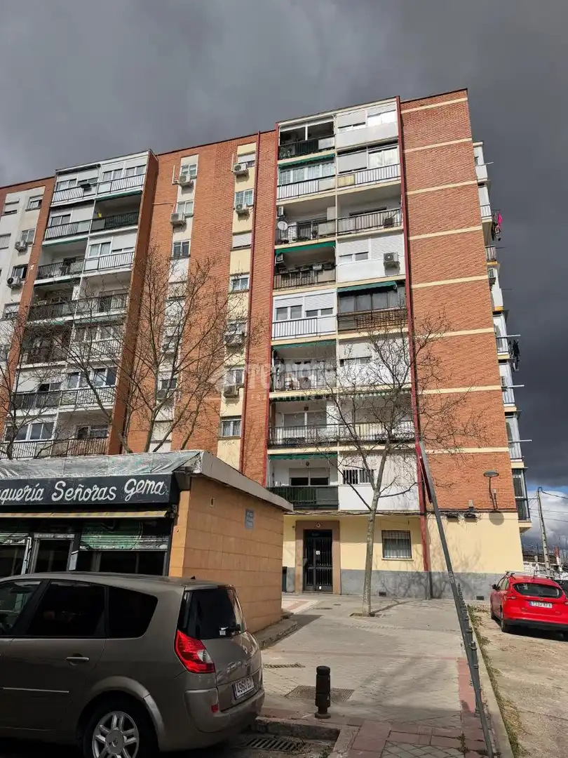 Exterior view of Flat for sale in  Madrid Capital  with Heating and Terrace