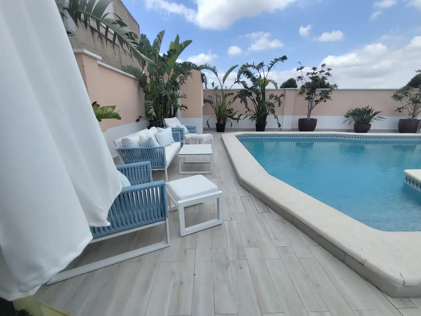 Terraza de Casa o chalet en venta en Murcia con Aire acondicionado, Jardín privado y Terraza