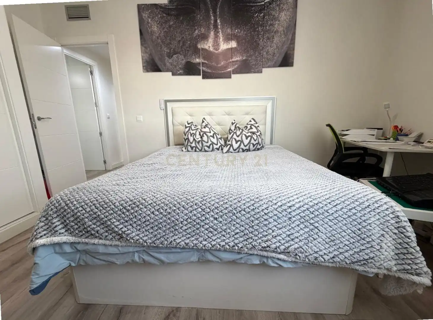 Bedroom of Apartments for rent in Malpartida de Cáceres  with Oven, Washing machine and Microwave