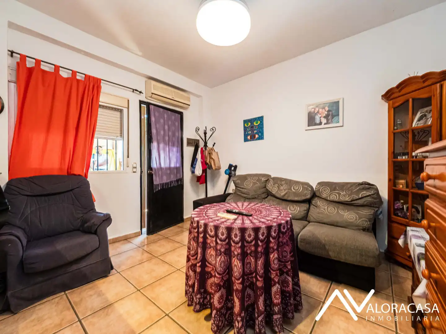 Living room of Flat for sale in Cártama  with Air Conditioner, Terrace and Furnished
